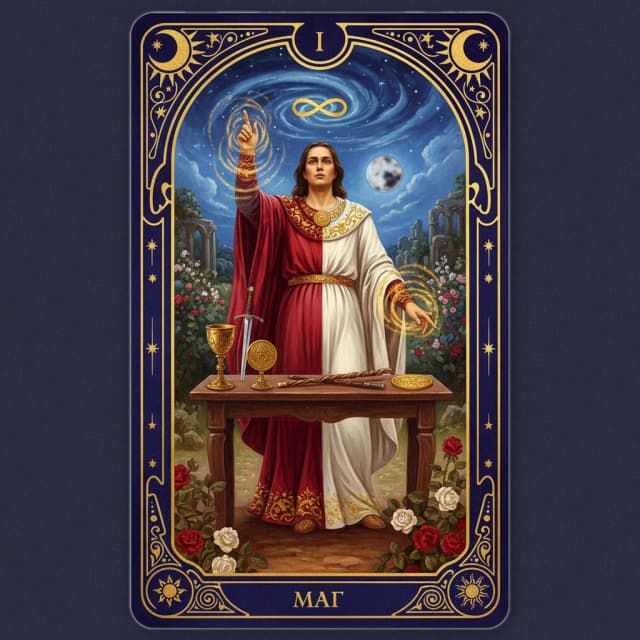Карта таро Маг — значение в прямом и перевёрнутом положении