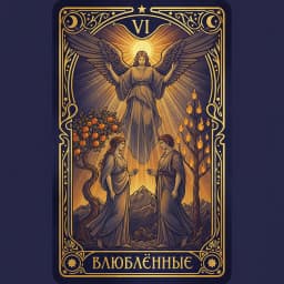 Карта таро Влюблённые — связь со знаком Близнецы